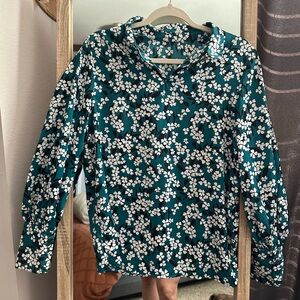 Floral Blouse. Size M